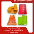 Custom Anti-Blinding Polyurethane Modular Screen Panel Mesh ASHAR LOCKER 1