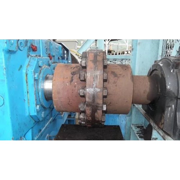 Conveyor Drives ~ Solid shaft with rigid flange coupling and torque arm