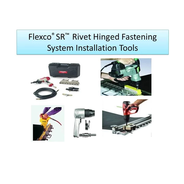 Flexco SR  Rivet Hinged Fastening System Installation Tools